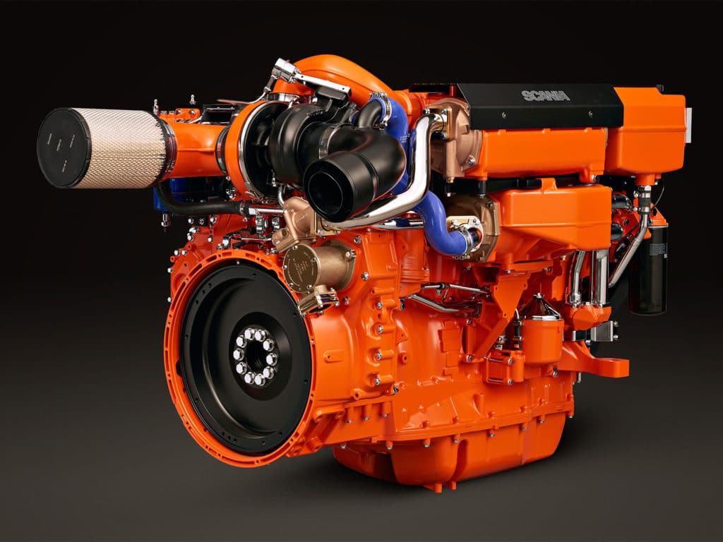 Scania DI13 Marine Diesel Engine