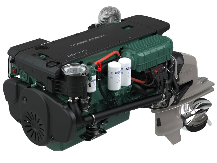 Volvo Penta D4 DPI and D6 DPI Marine Diesel Engines