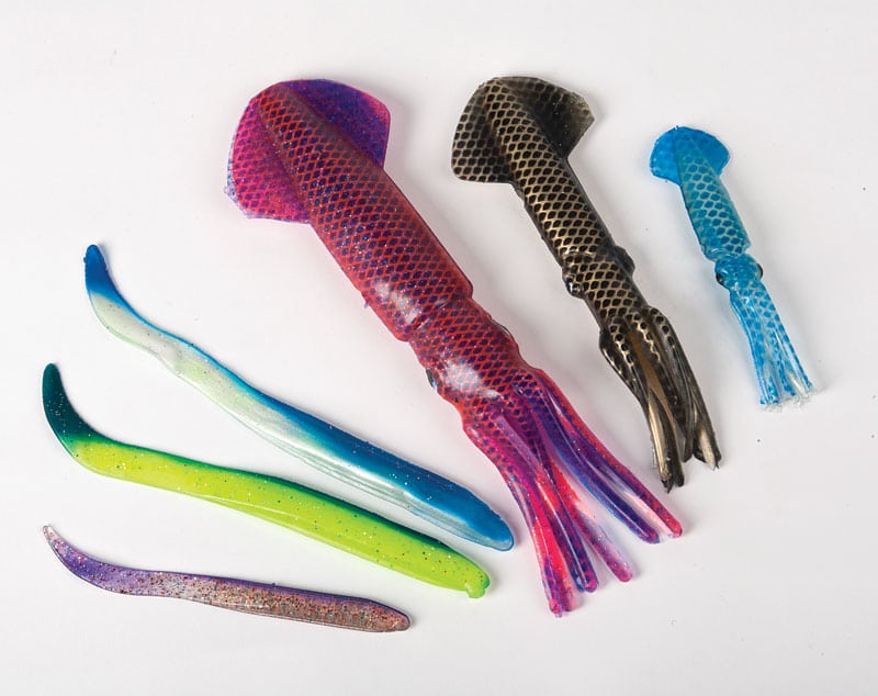 Mold Craft Scaled Squid and Reel Eel