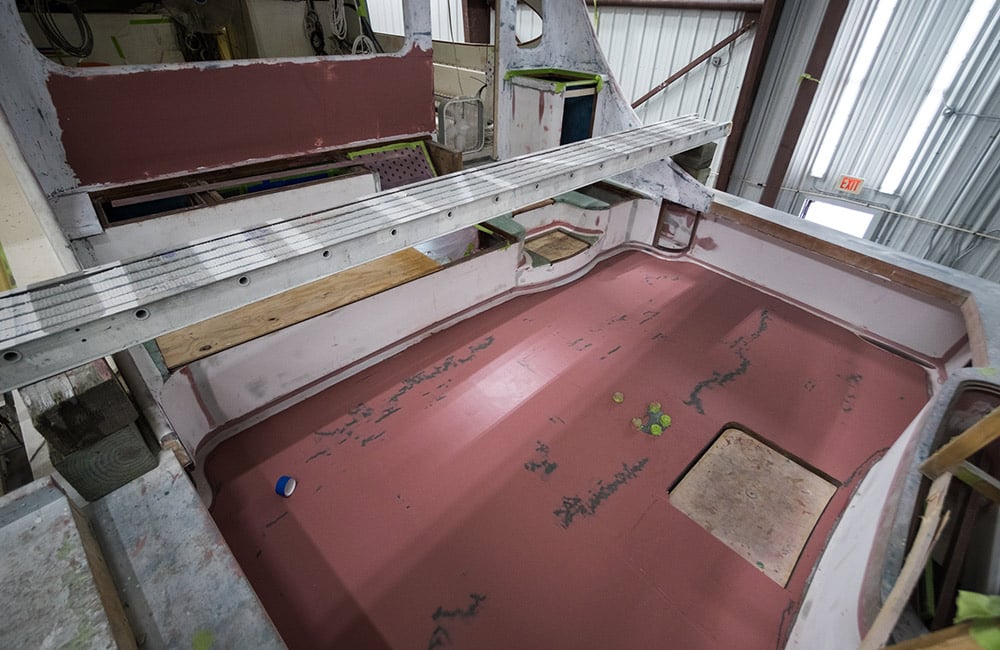 Bayliss Boatworks Hull 22, 64-foot Lor-a-Di