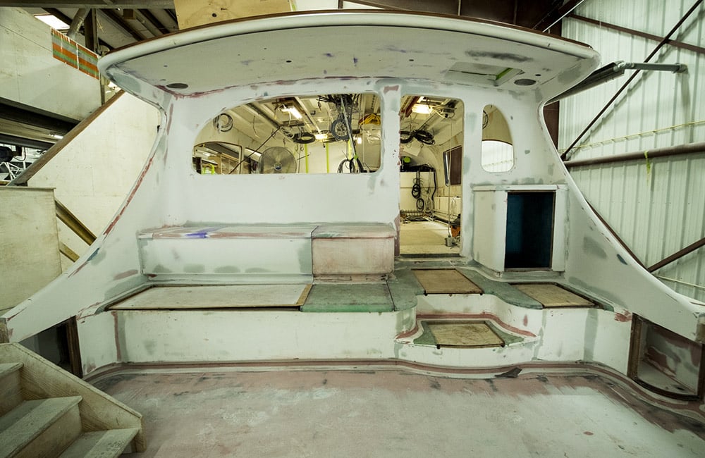 Bayliss Boatworks Hull 22, 64-foot Lor-a-Di