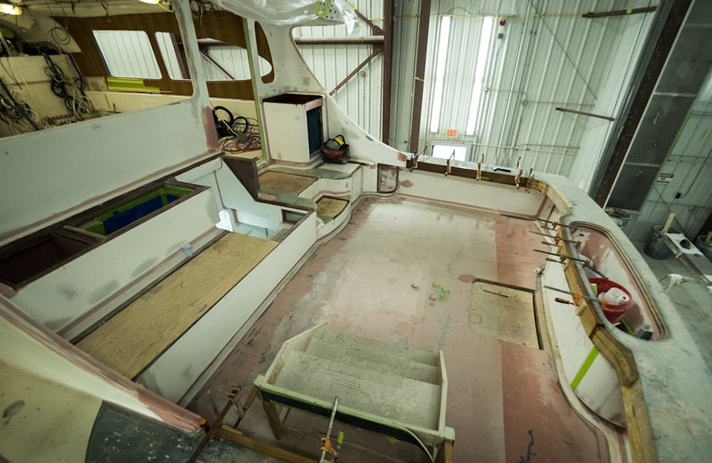 Bayliss Boatworks Hull 22, 64-foot Lor-a-Di