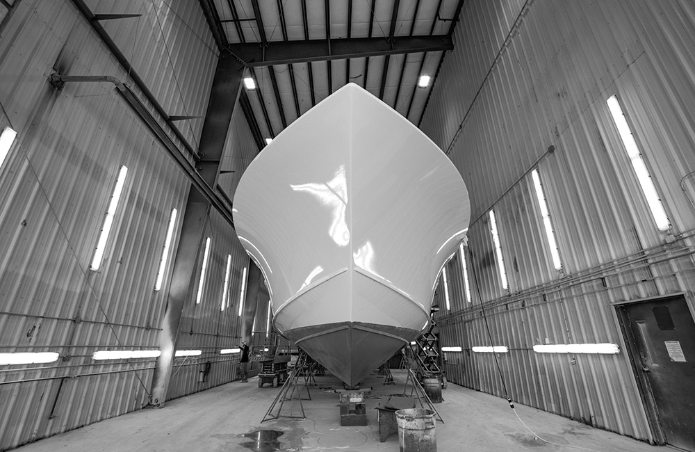 Bayliss Boatworks Hull 22, 64-foot Lor-a-Di