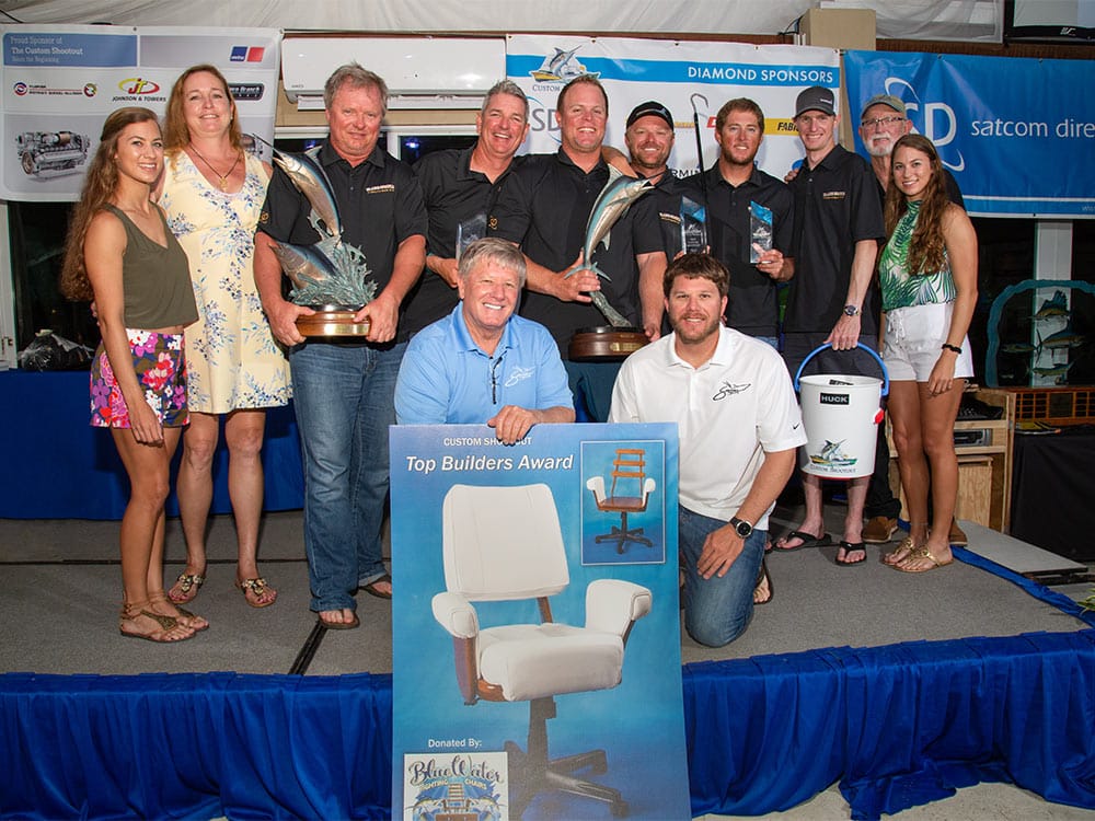 2018 custom shootout bahamas marlin fishing first place