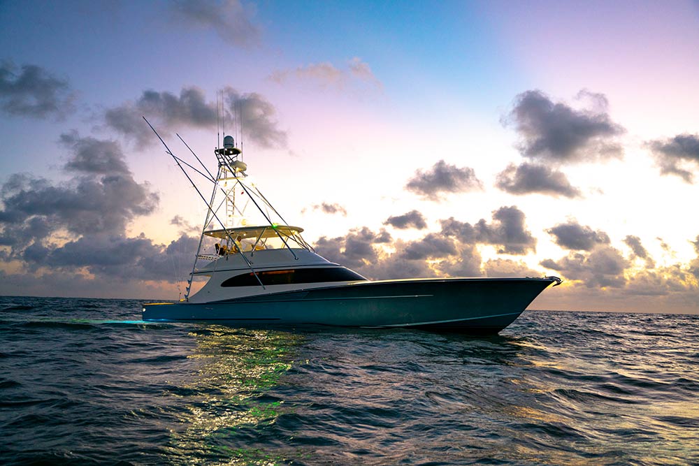 spencer yachts 74 on the water