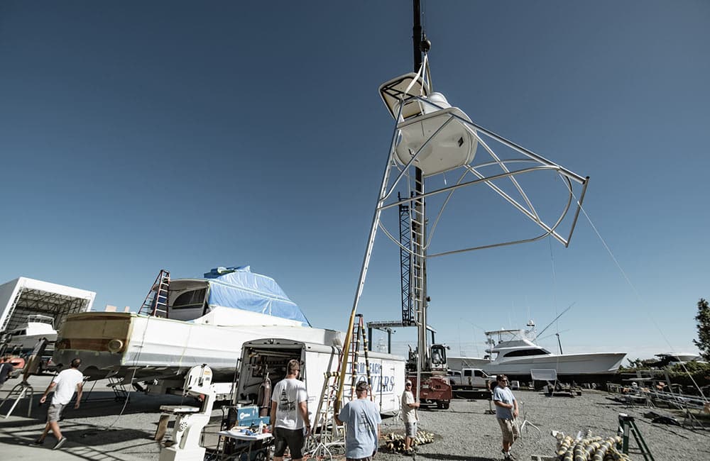 Bayliss Boatworks Hull 22, 64-foot Lor-a-Di