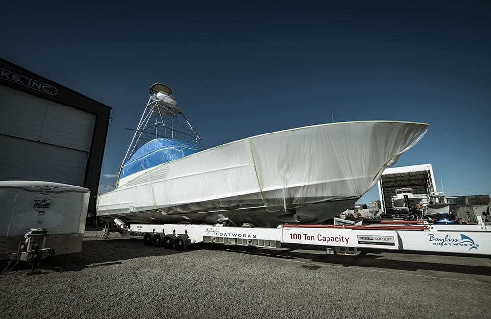 Bayliss Boatworks Hull 22, 64-foot Lor-a-Di
