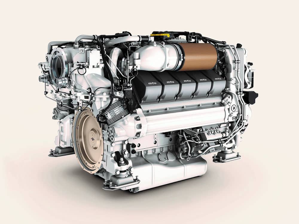 mtu 10v series 2000 m96 diesel engine
