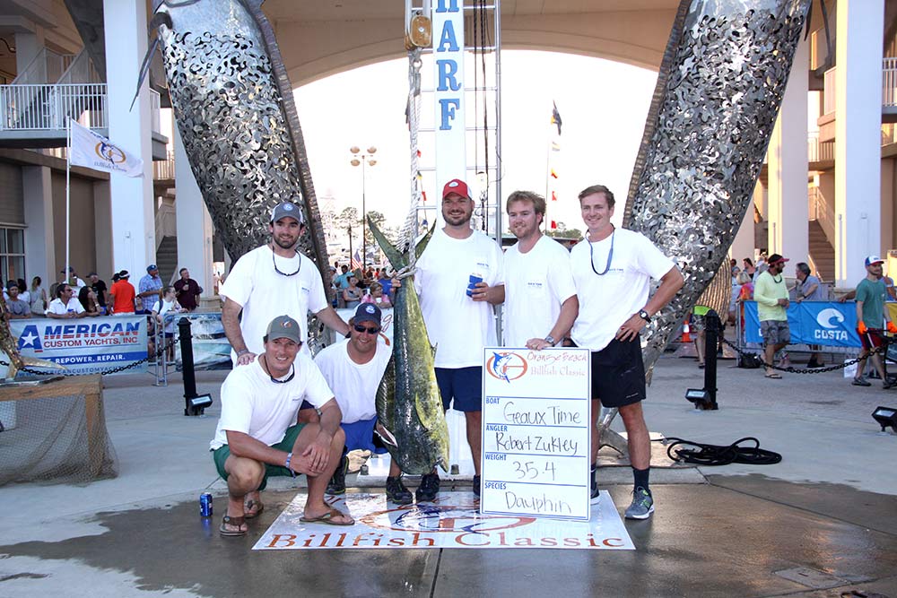 2018 orange beach billfish classic geaux time dolphin