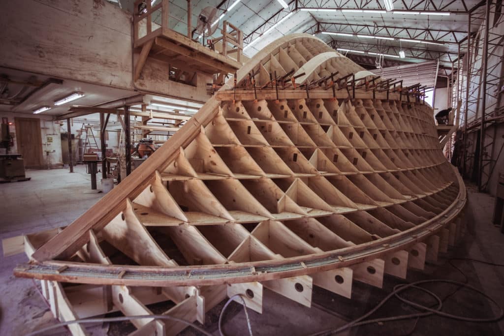Bayliss Boatworks 78-foot Boat Build