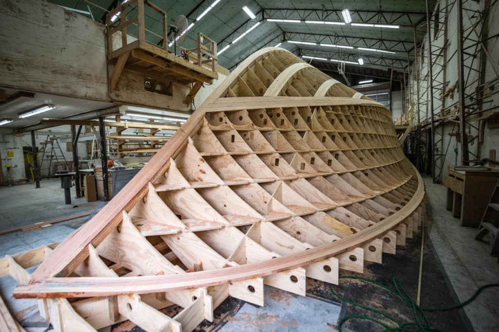 Bayliss Boatworks 78-foot Boat Build