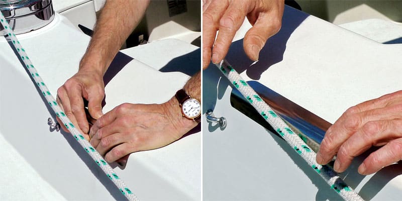 eliminate line chafing