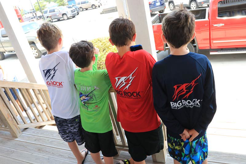 kids at 2018 big rock blue marlin tournament