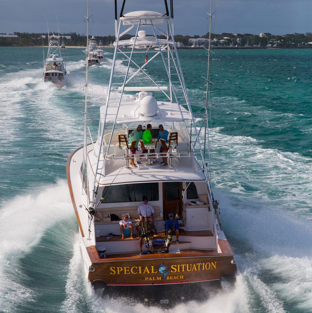 2018 custom shootout bahamas marlin fishing yacht