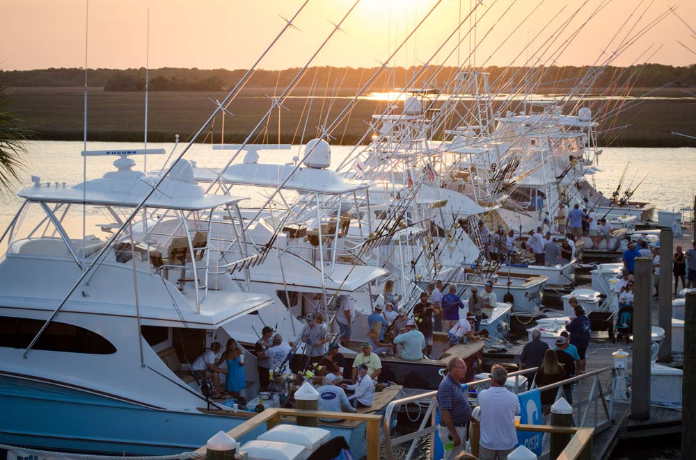 2018 bohicket invitational billfish tournament sunset dock
