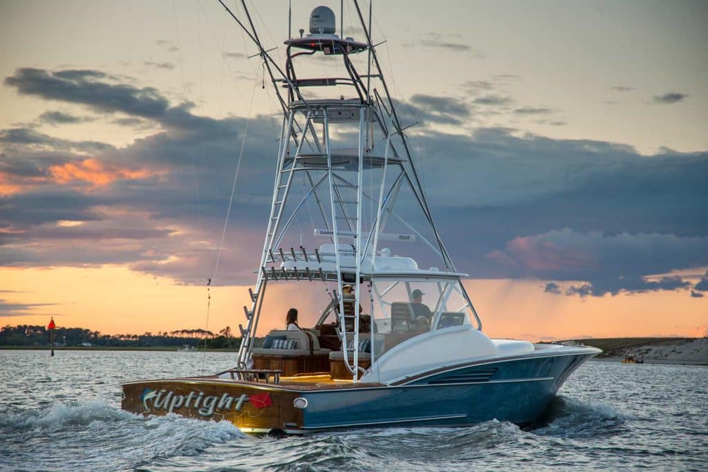 Winter Custom Yachts 46 Rear view.