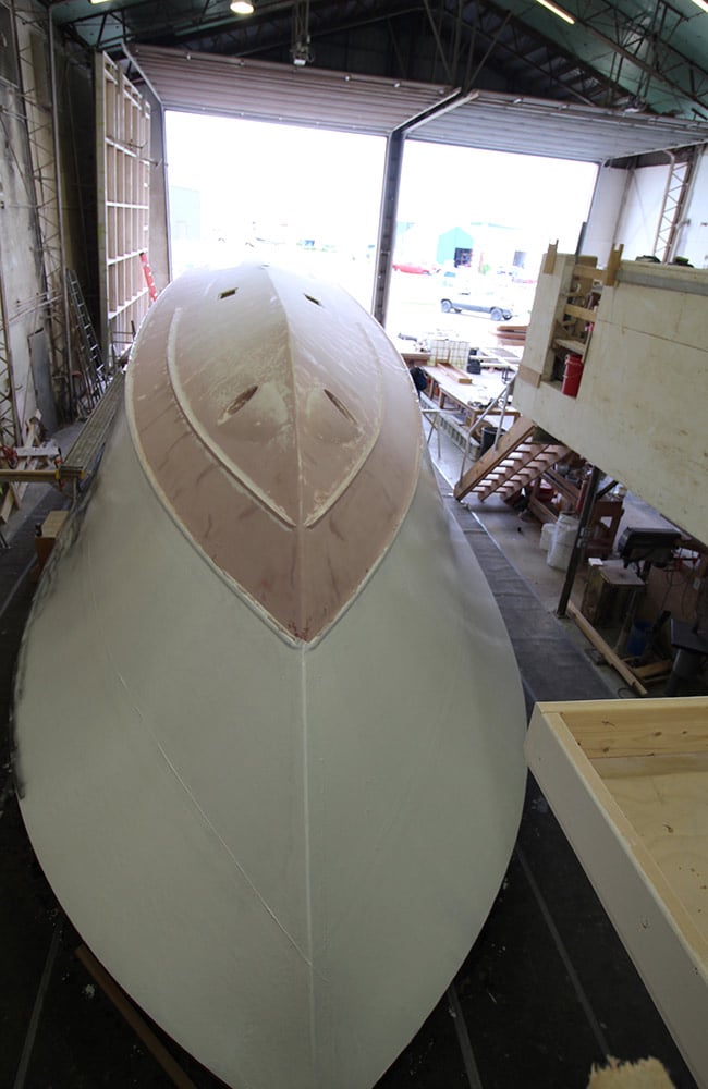 Bayliss Boatworks GameBoat 60 Boat Build Gallery