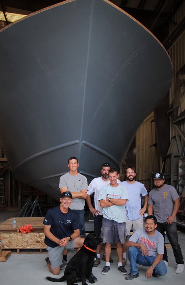 Bayliss Boatworks GameBoat 60 Boat Build Gallery