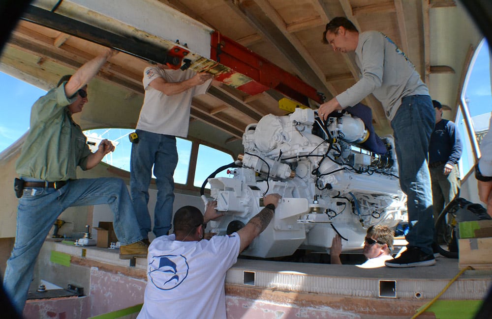 Bayliss Boatworks GameBoat 60 Boat Build Gallery