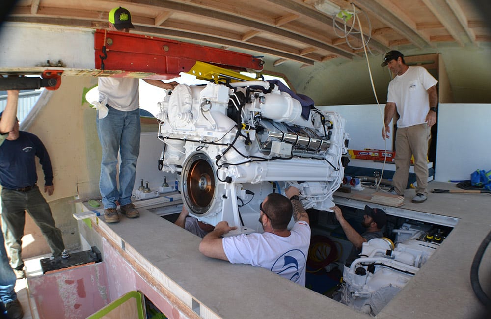 Bayliss Boatworks GameBoat 60 Boat Build Gallery