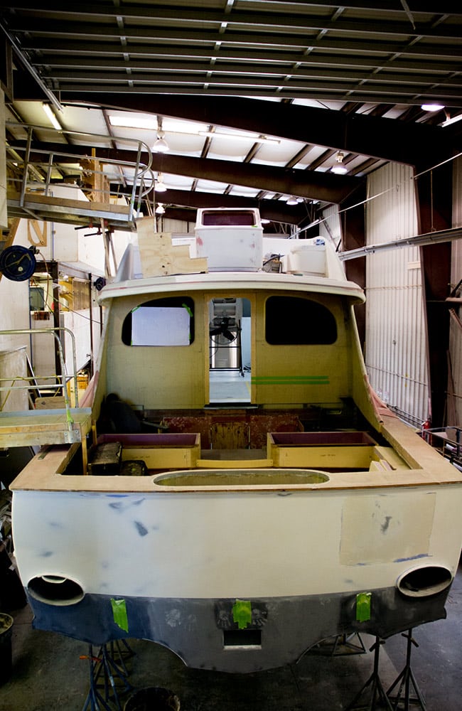 Bayliss Boatworks GameBoat 60 Boat Build Gallery