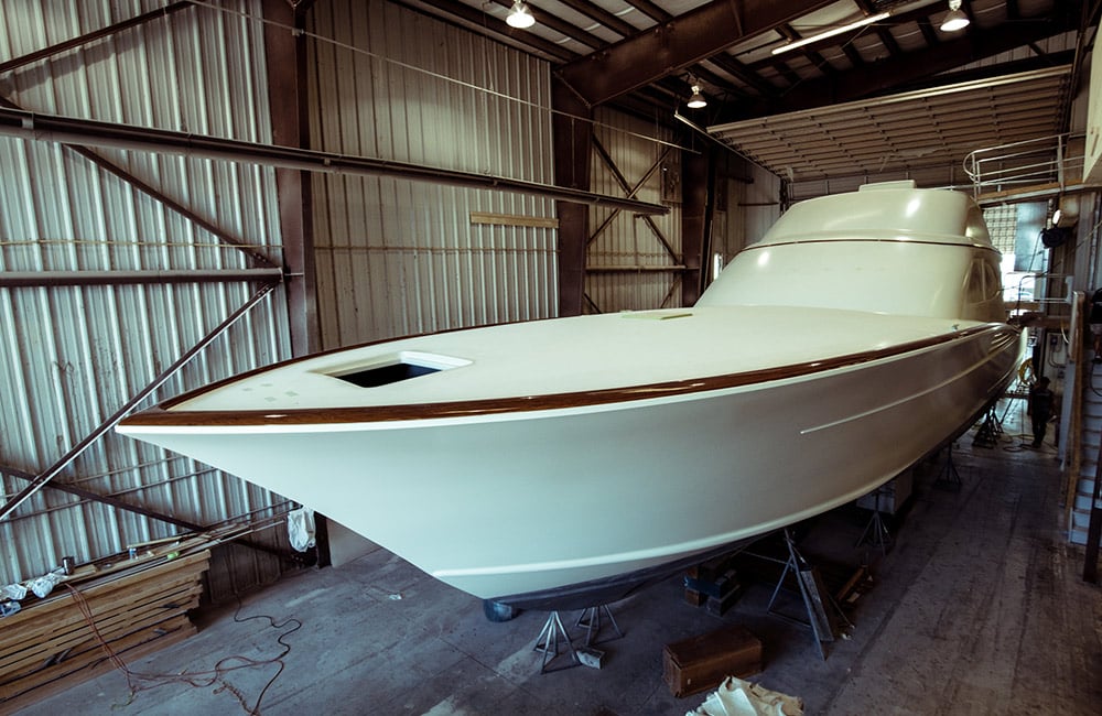 Bayliss Boatworks GameBoat 60 Boat Build Gallery