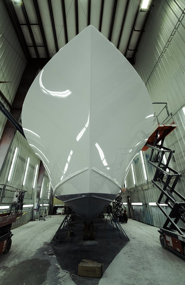 Bayliss Boatworks GameBoat 60 Boat Build Gallery