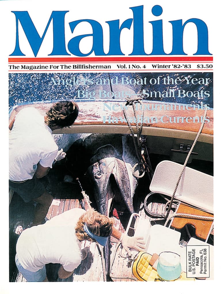1983 cover of Marlin Magazine