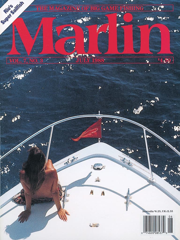 1988 cover of Marlin Magazine