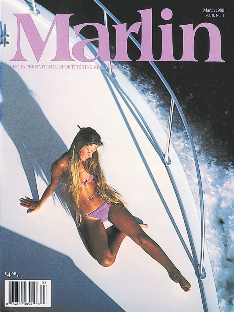1989 cover of Marlin Magazine