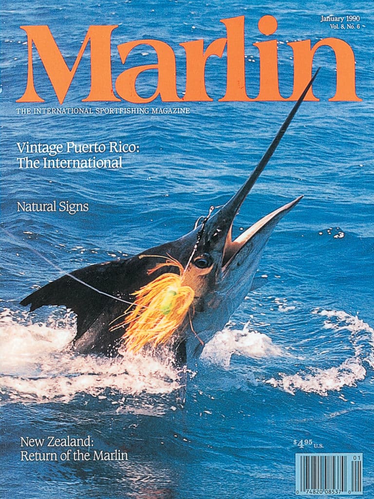 1990 cover of Marlin Magazine