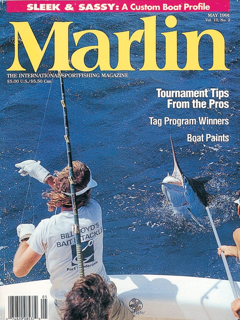 1991 cover of Marlin Magazine