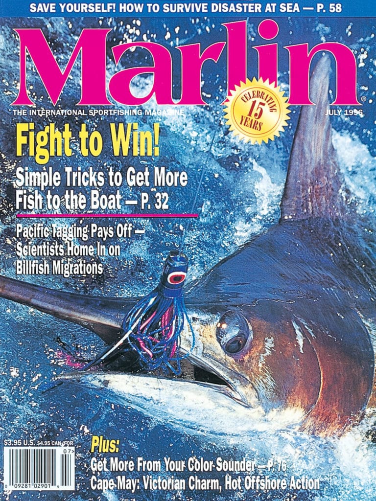 1996 cover of Marlin Magazine