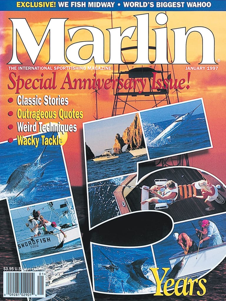 1997 cover of Marlin Magazine