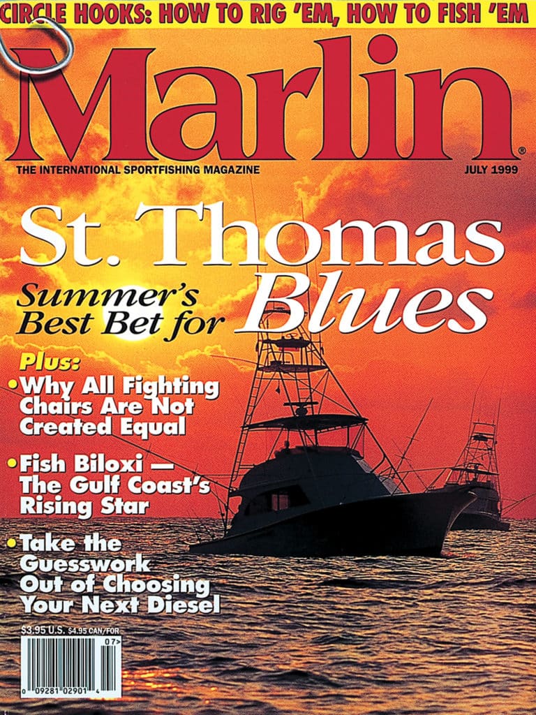 1999 cover of Marlin Magazine