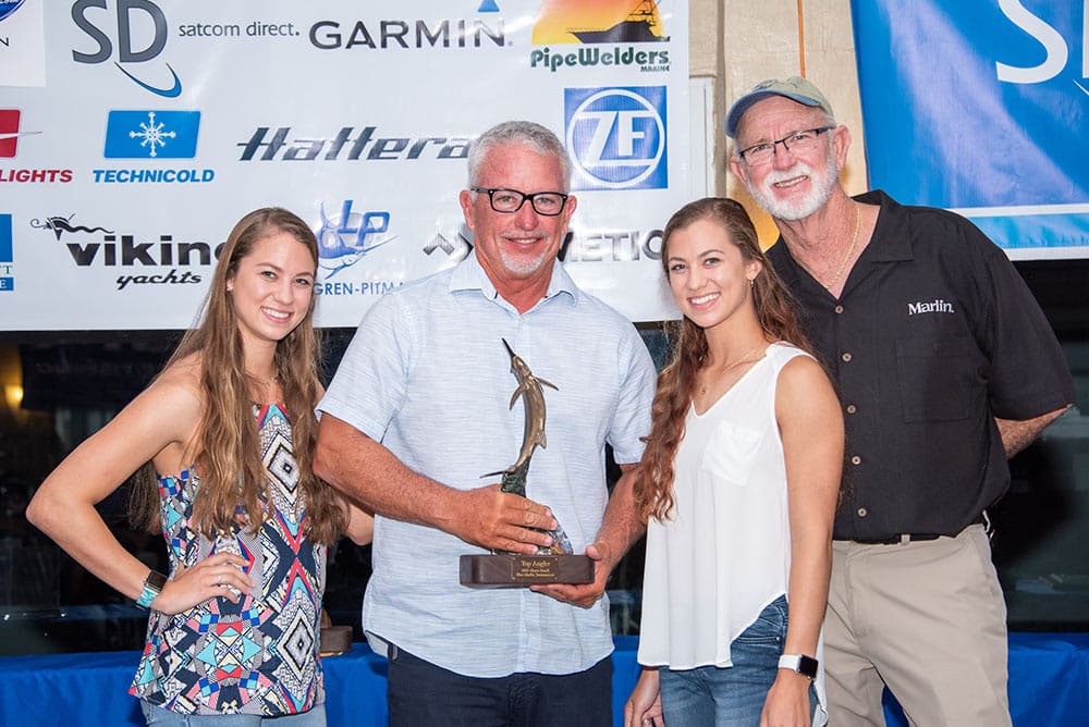 2018 Abaco Beach Blue Marlin Tournament team lo que sea top angler