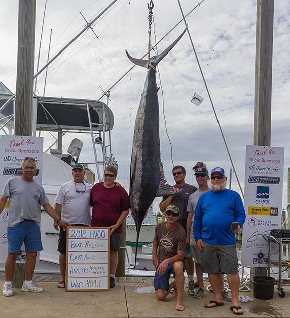 2018 hatteras village offshore open tournament release blue marlin