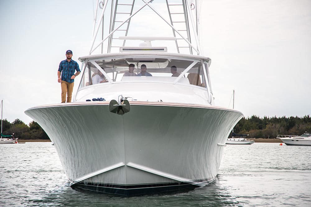 winter custom yacht 65 foot first light
