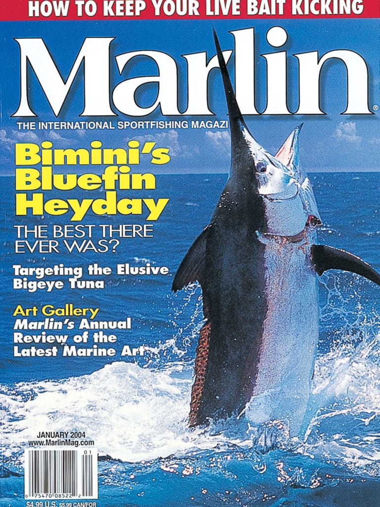 2004 cover of Marlin Magazine