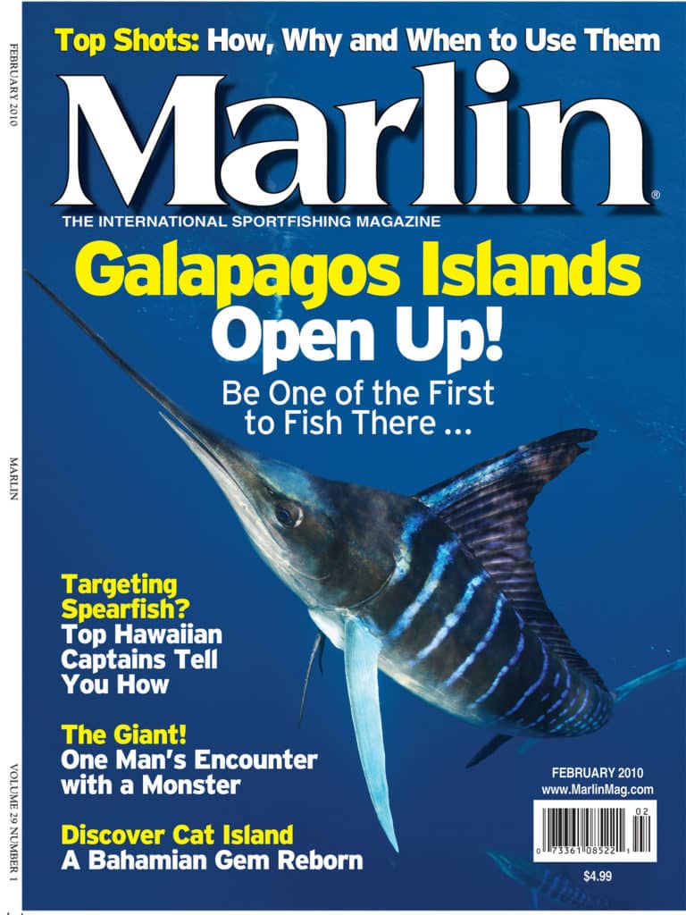 2010 cover of Marlin Magazine