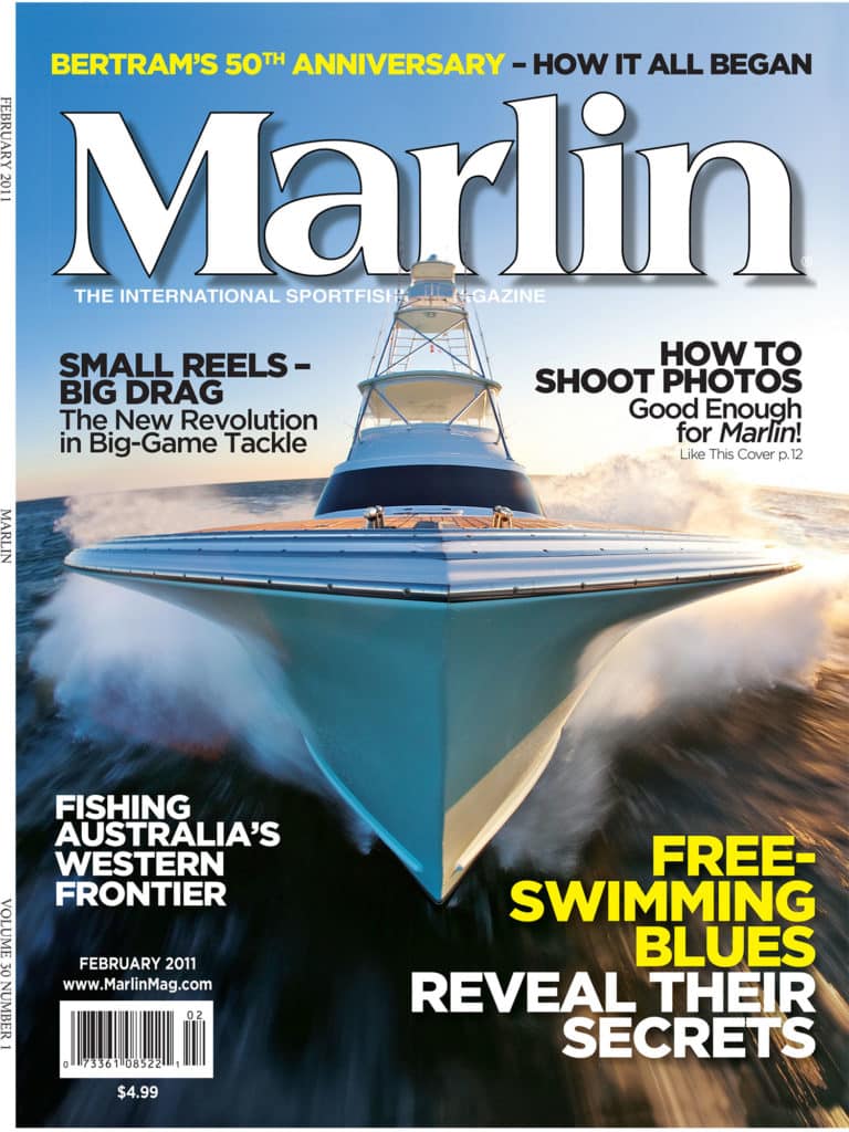 2011 cover of Marlin Magazine