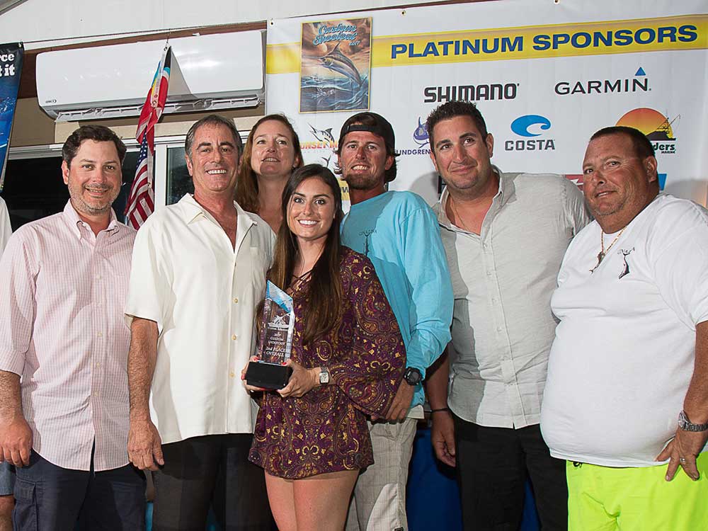 2017 Custom Shootout second place team gina lisa