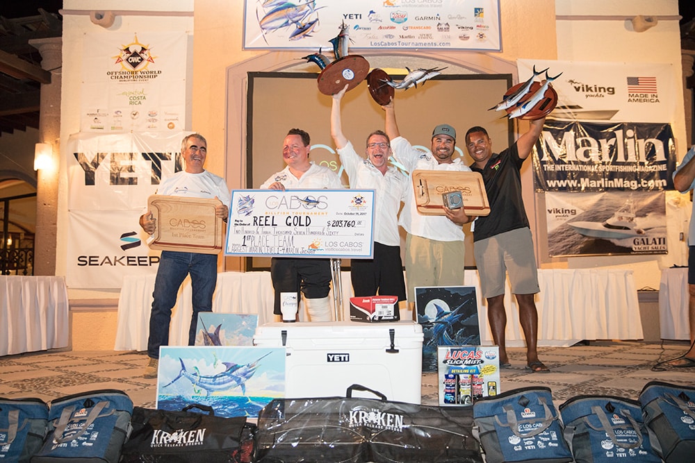 Reel Gold fishing team