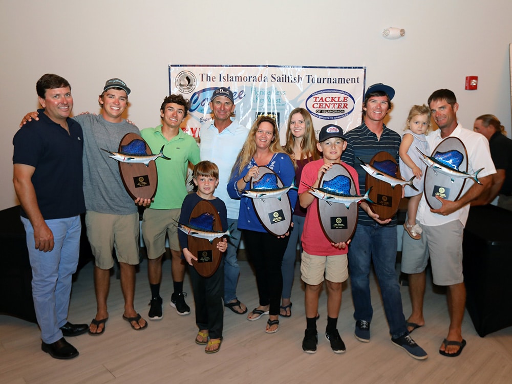 Relentless fishing team