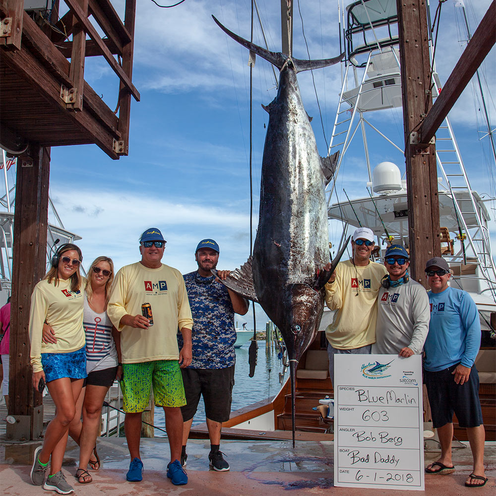 2018 abaco beach blue marlin tournament big blue marlin