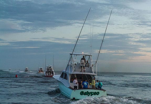 2018 hatteras village offshore open tournament calypso boat