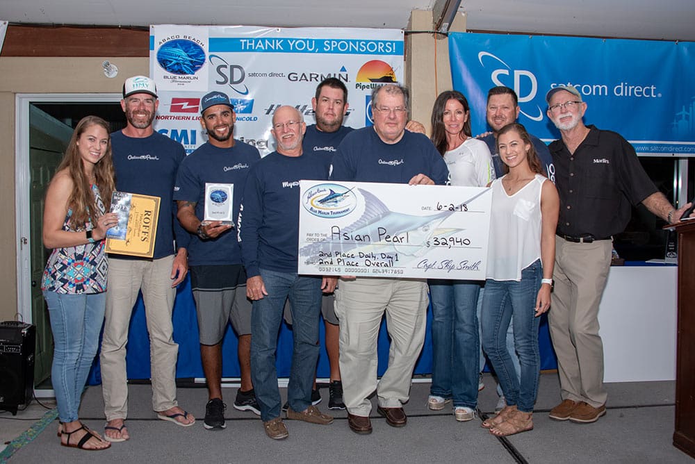 2018 abaco beach blue marlin tournament asian pearl