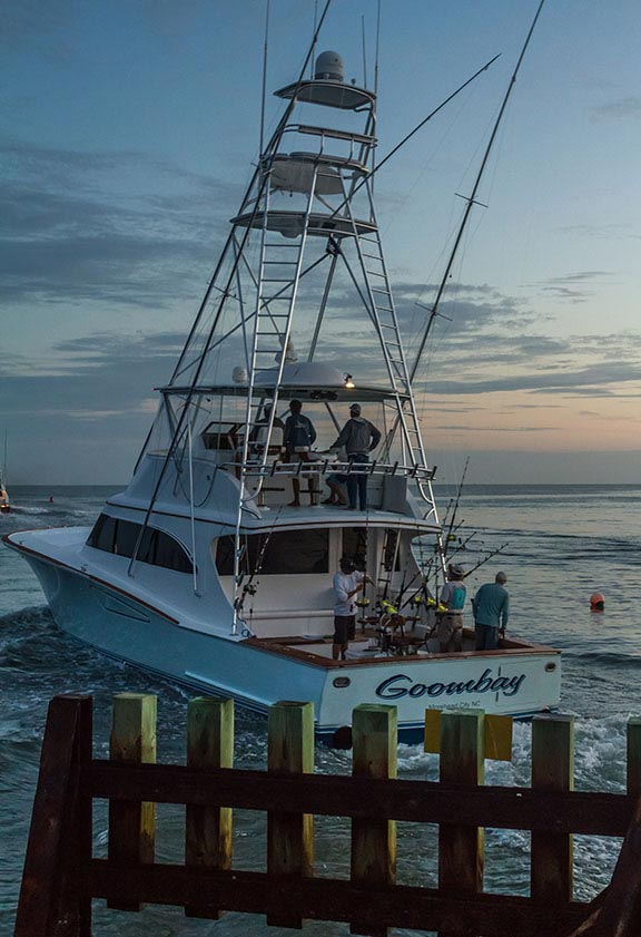 2018 hatteras village offshore open tournament goombay boat