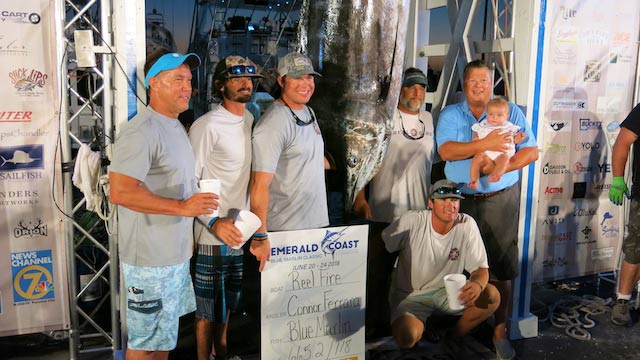 team reel fire at the 2018 emerald coast blue marlin classic
