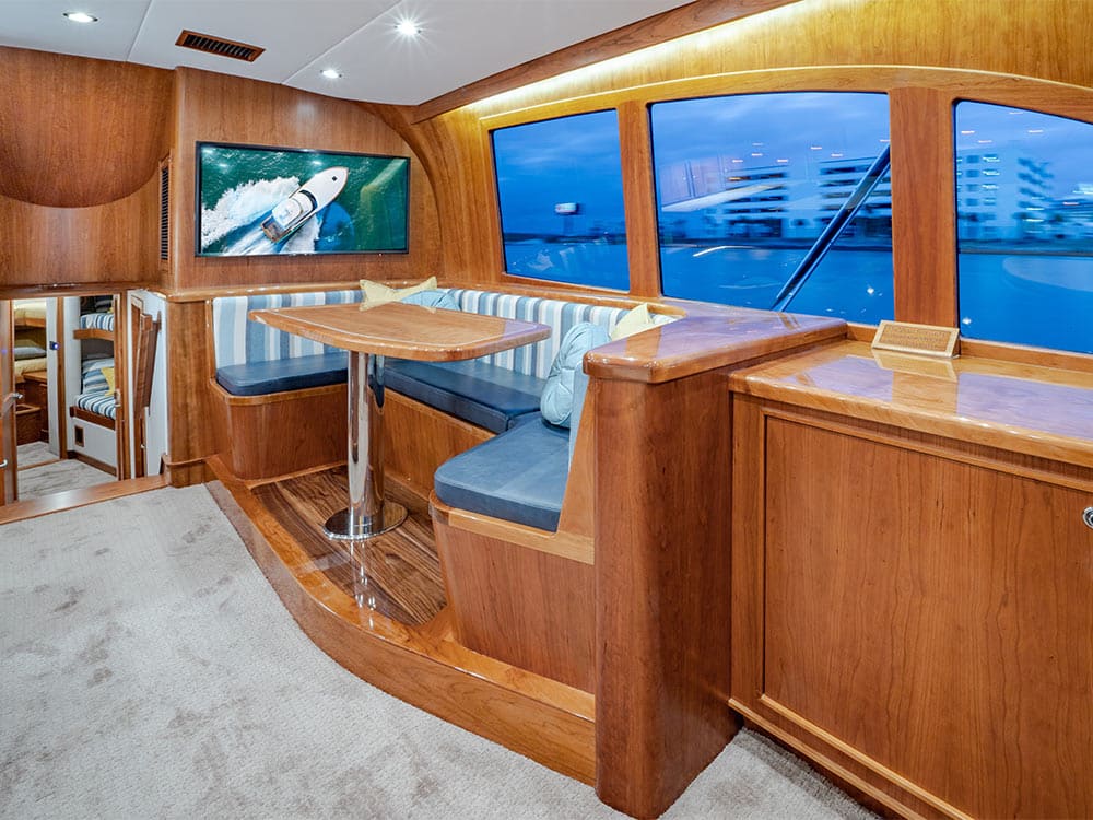 shearline boatworks boat inner salon